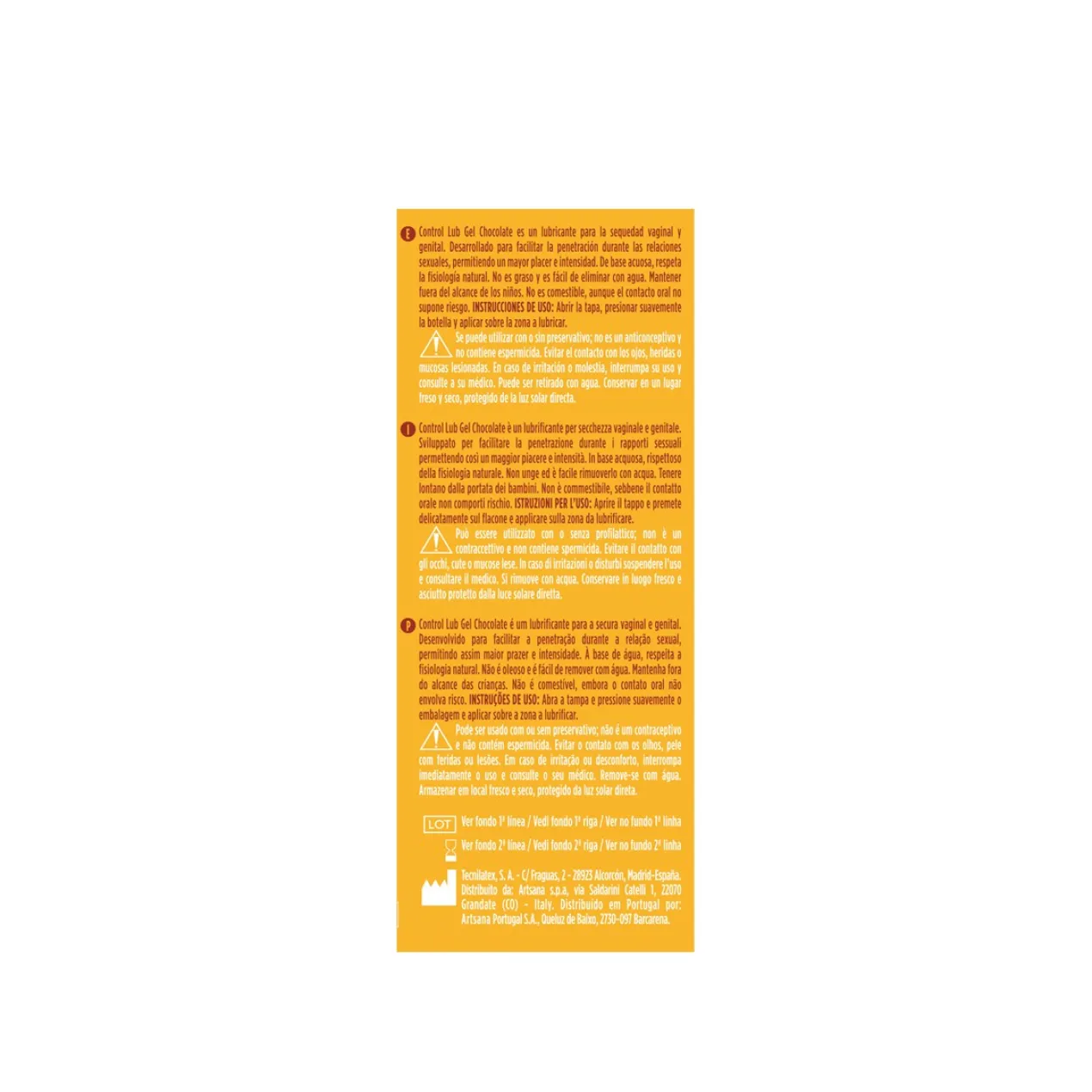 Gel Lubricante Chocolate