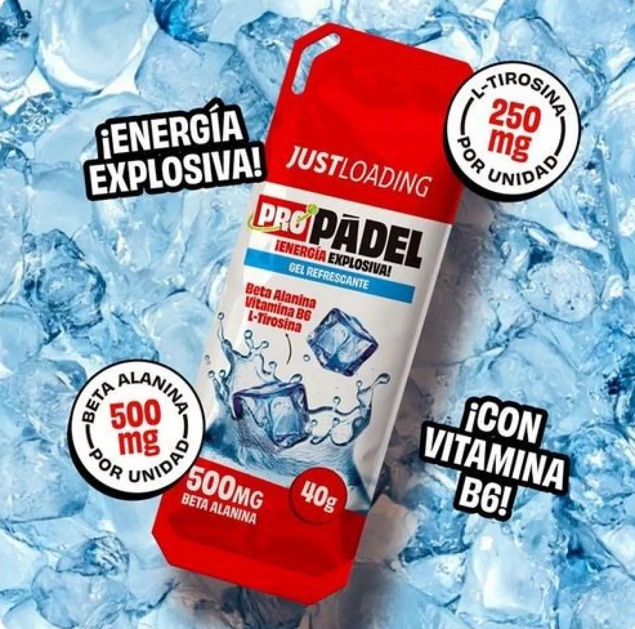 Gel Neutro Pro Pádel Energía Explosiva