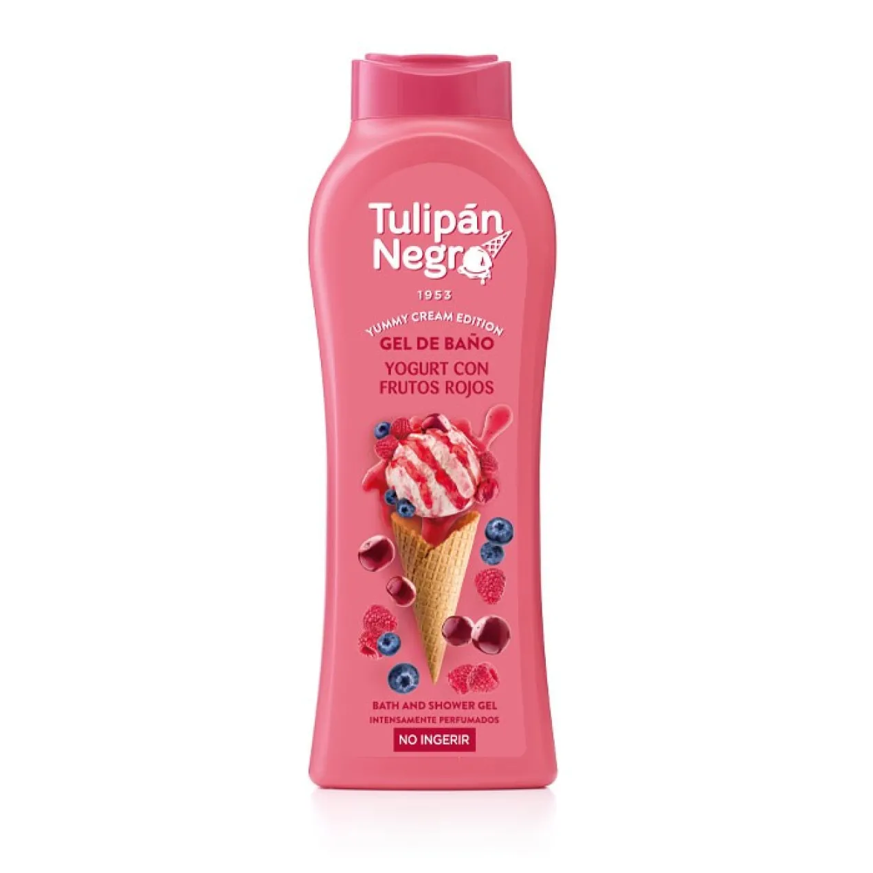 Gel Yogurt con Frutos Rojos