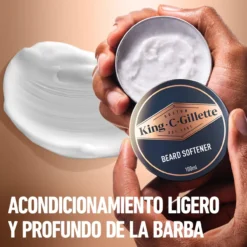 Gillette King C. Bálsamo Suave Para Barba