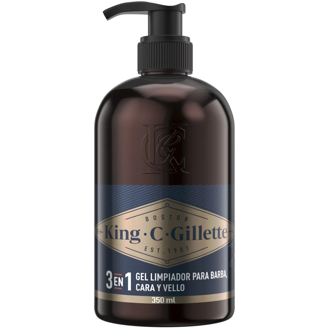 Gillette King C. Gel Para Barba y Rostro