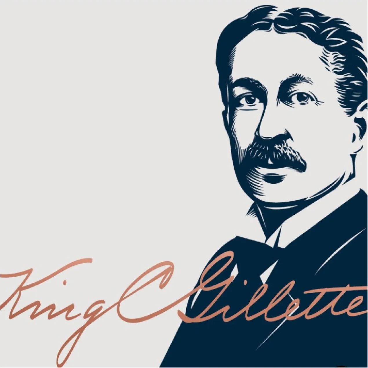 Gillette King C. Hojas De Afeitar De Doble Filo