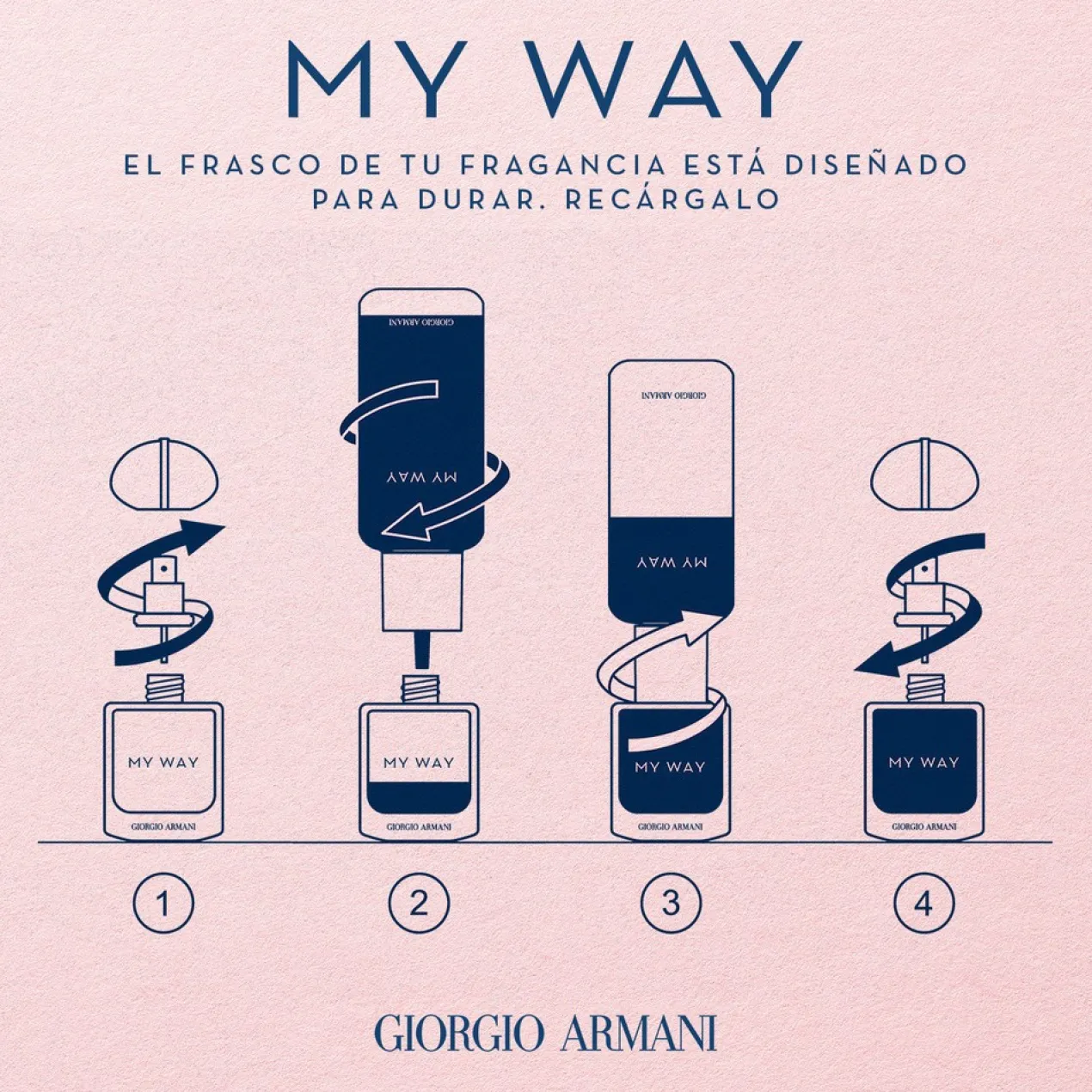 Giorgio Armani My Way Intense Perfume de Mujer Recargable