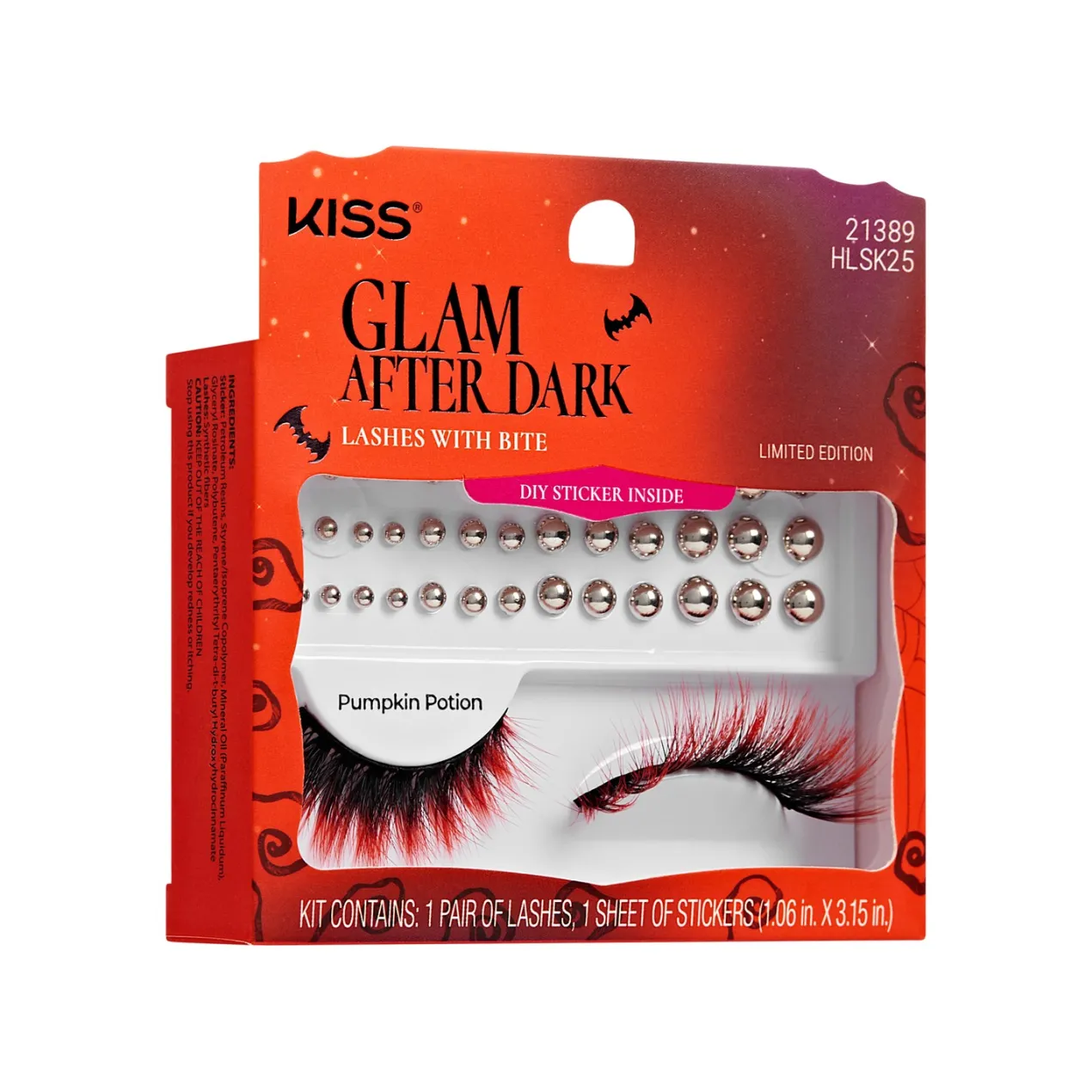Glam After Dark Halloween Pumpkin Potion Pestañas Postizas