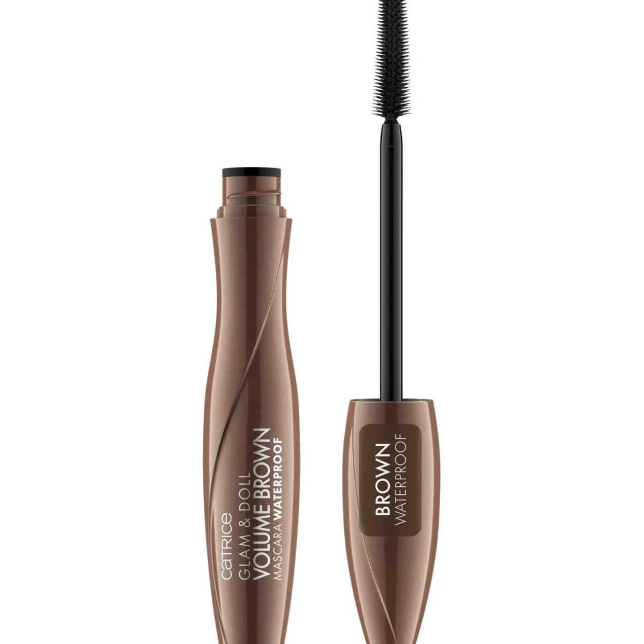 Glam & Doll Volume Brown Máscara de Pestañas Waterproof