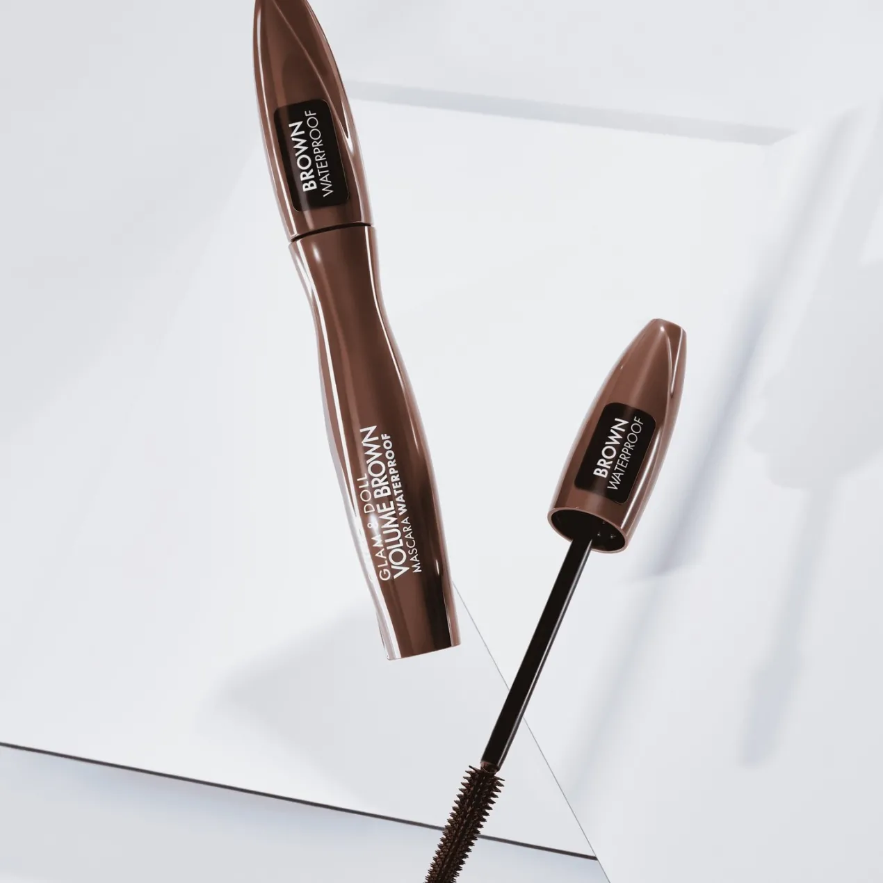Glam & Doll Volume Brown Máscara de Pestañas Waterproof