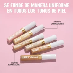 Glimmer Correcting Concealer Corrector e Iluminador