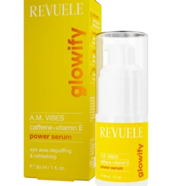 Glowify A.M. Vibes Power Serum Cafeína + Vitamina E