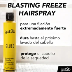 Glued Blasting Freeze Spray Fijador