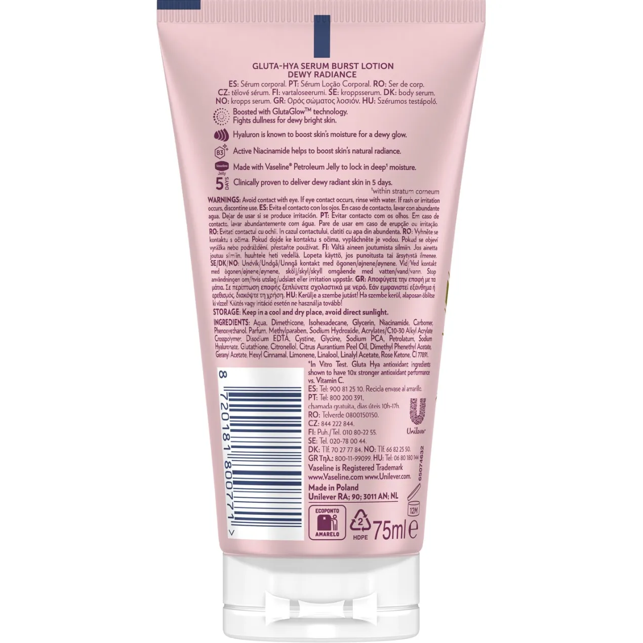 Gluta-Hya Sérum Corporal Dewy Radiance