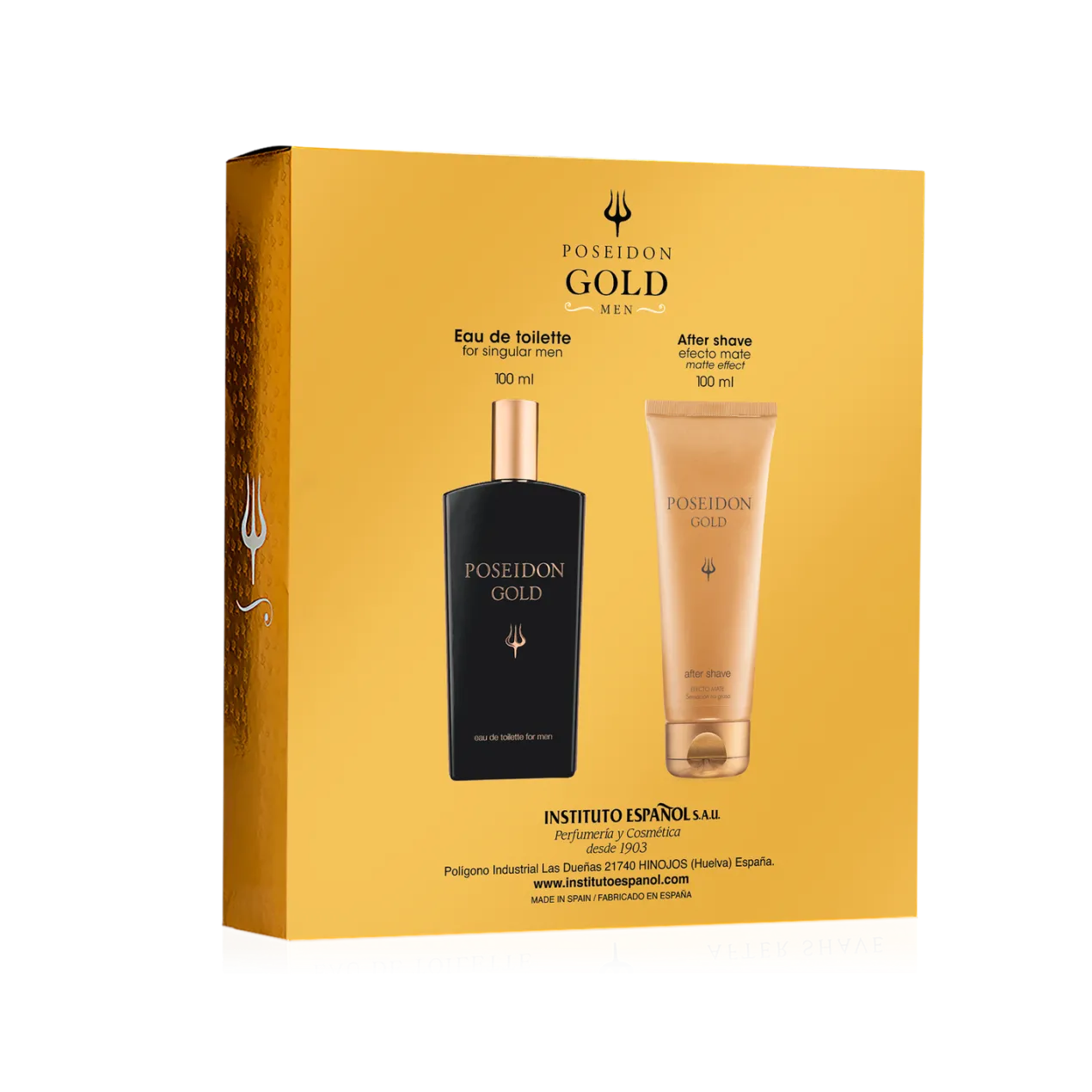 Gold Men Eau de Toilette Set de Regalo