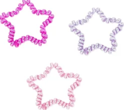 Gomas Cables Estrellas Rosas