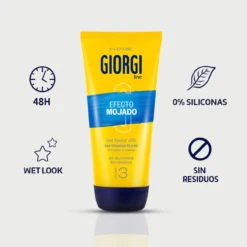 Gomina Efecto Mojado Gel Fijador 48H