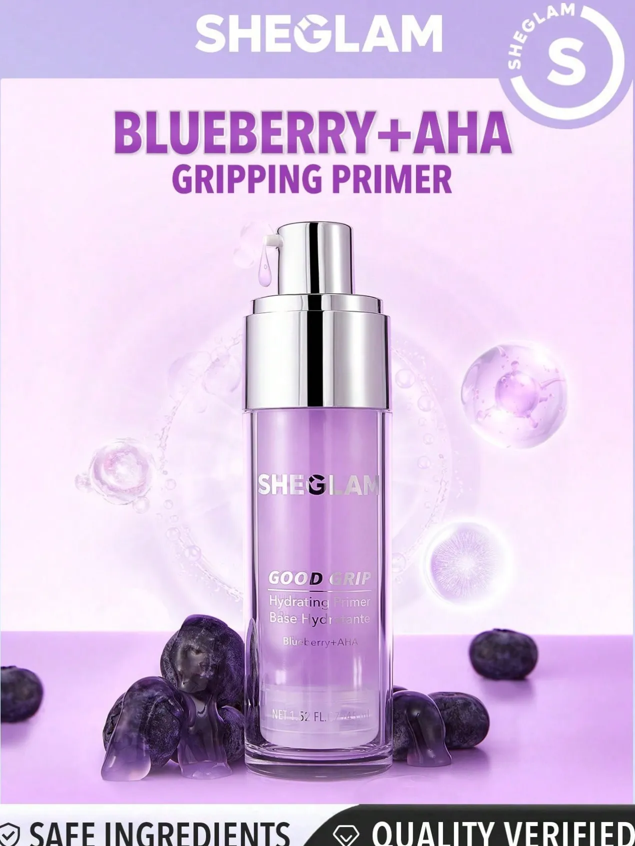 Good Grip Hydrating Prebase Blueberry + AHA