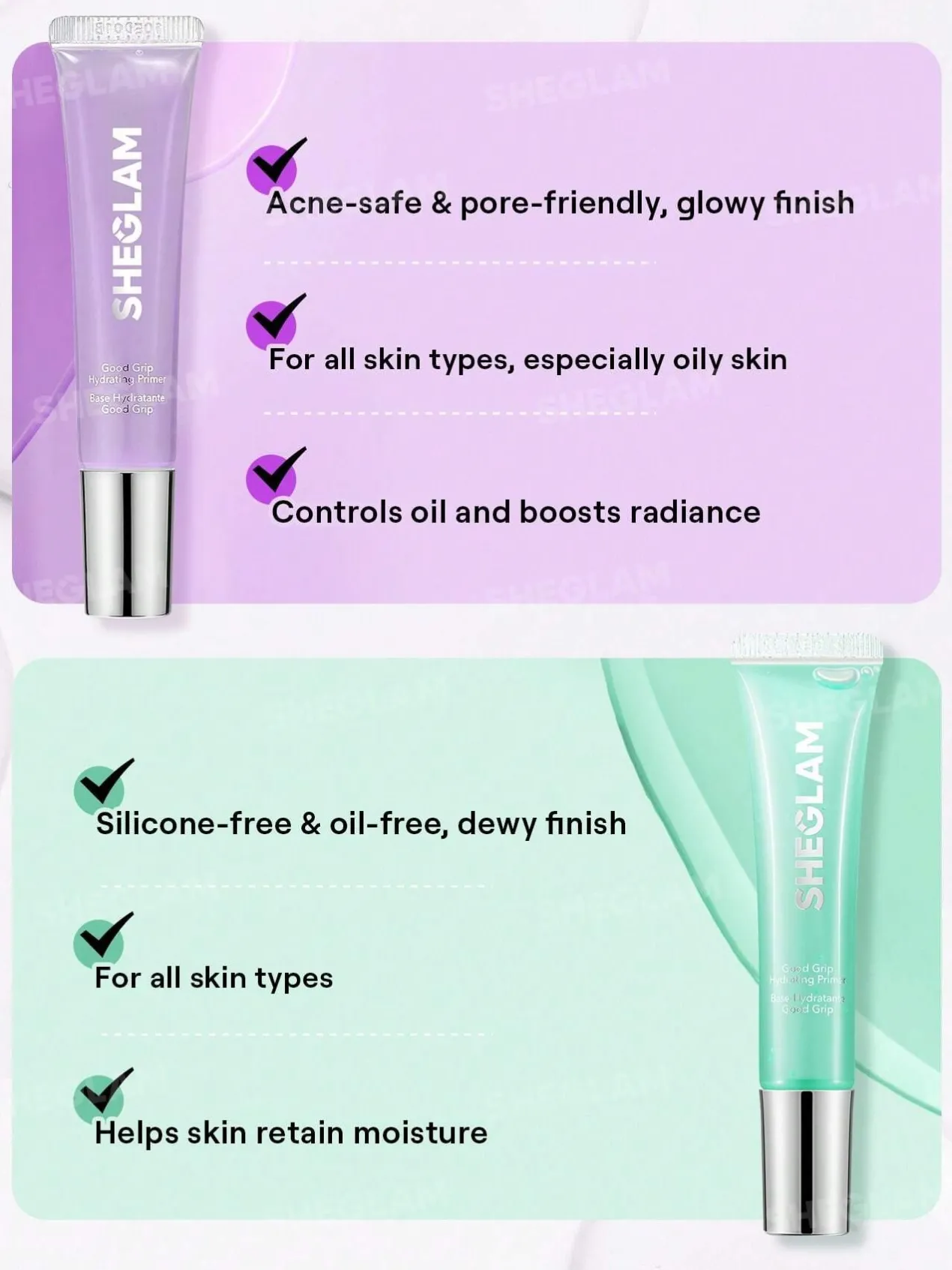 Good Grip Hydrating Prebase Blueberry + AHA