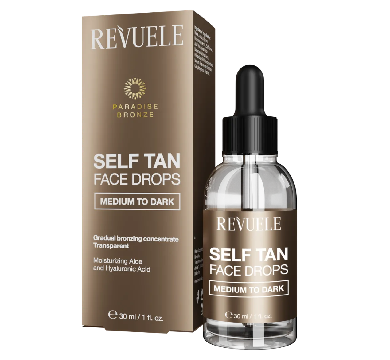 Gotas de Autobronceador Facial Self Tan