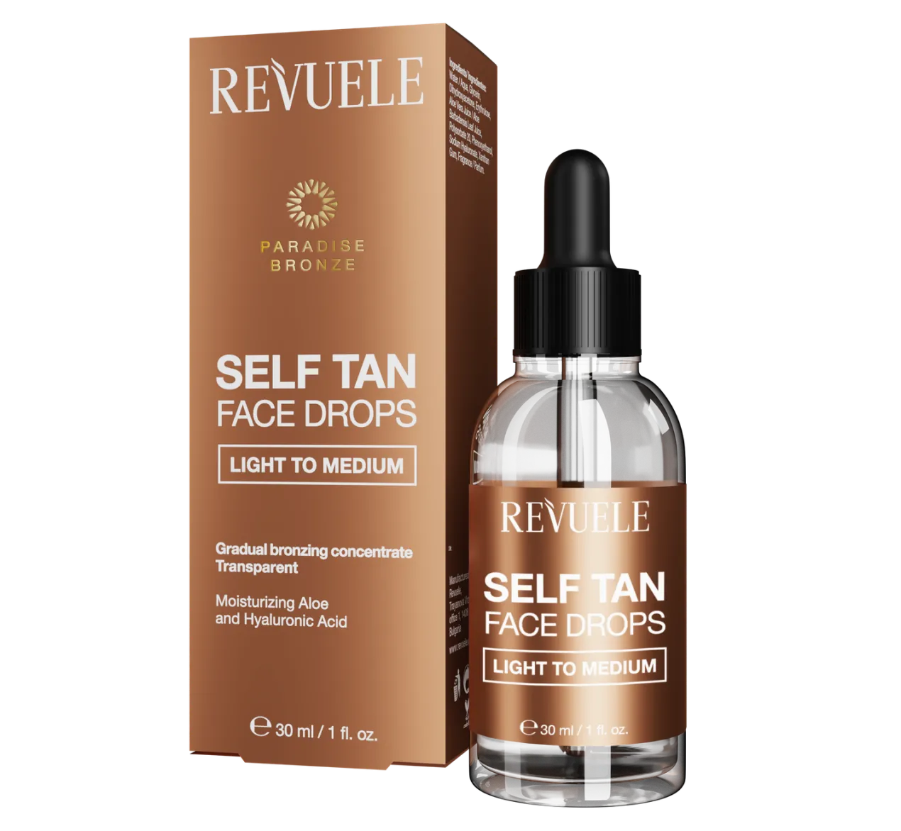 Gotas de Autobronceador Facial Self Tan