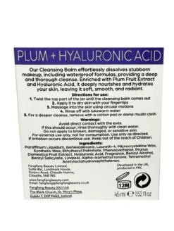 Grinding Bálsamo Limpiador Facial con Ciruela + Ácido Hialurónico