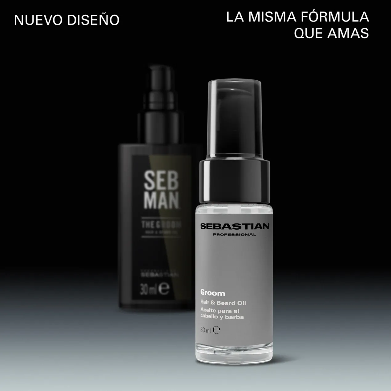 Groom Aceite de Cabello y Barba para Hombre