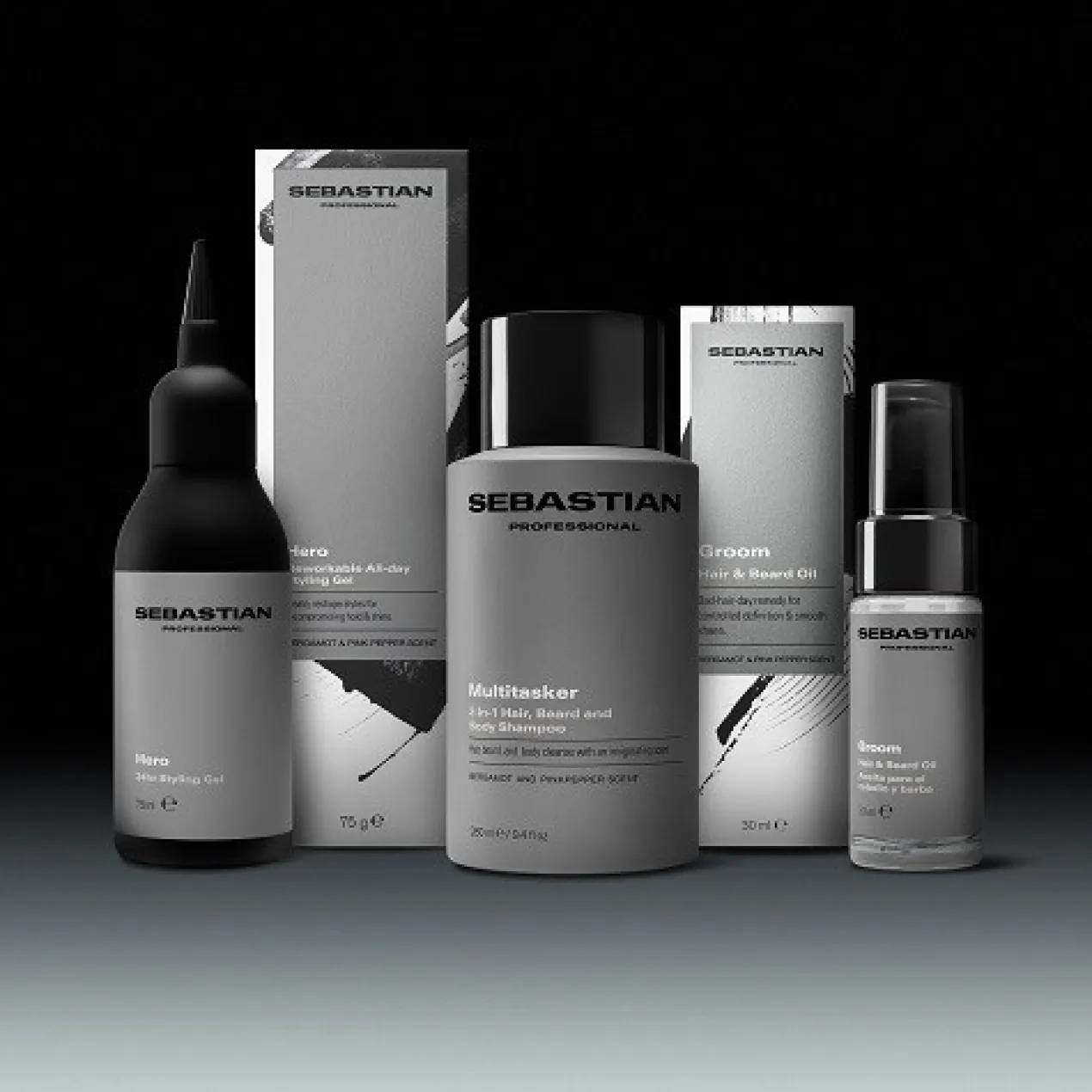 Groom Aceite de Cabello y Barba para Hombre