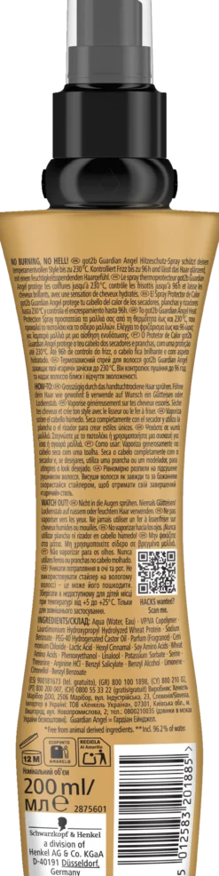 Guardian Angel Heat Protection Spray Protector del Calor