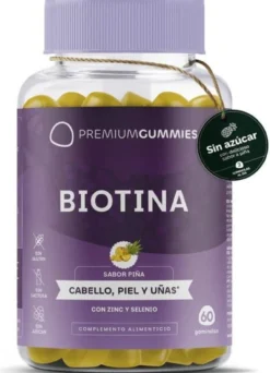 Gummies Biotina Con Zinc Y Selenio