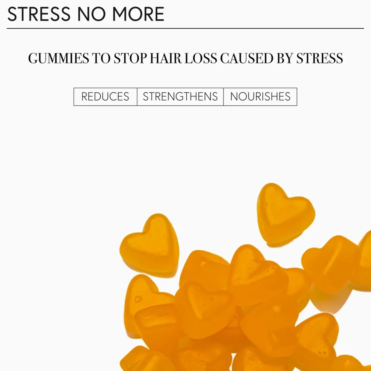 Gummy Stress No More Gominolas Anti-Caída