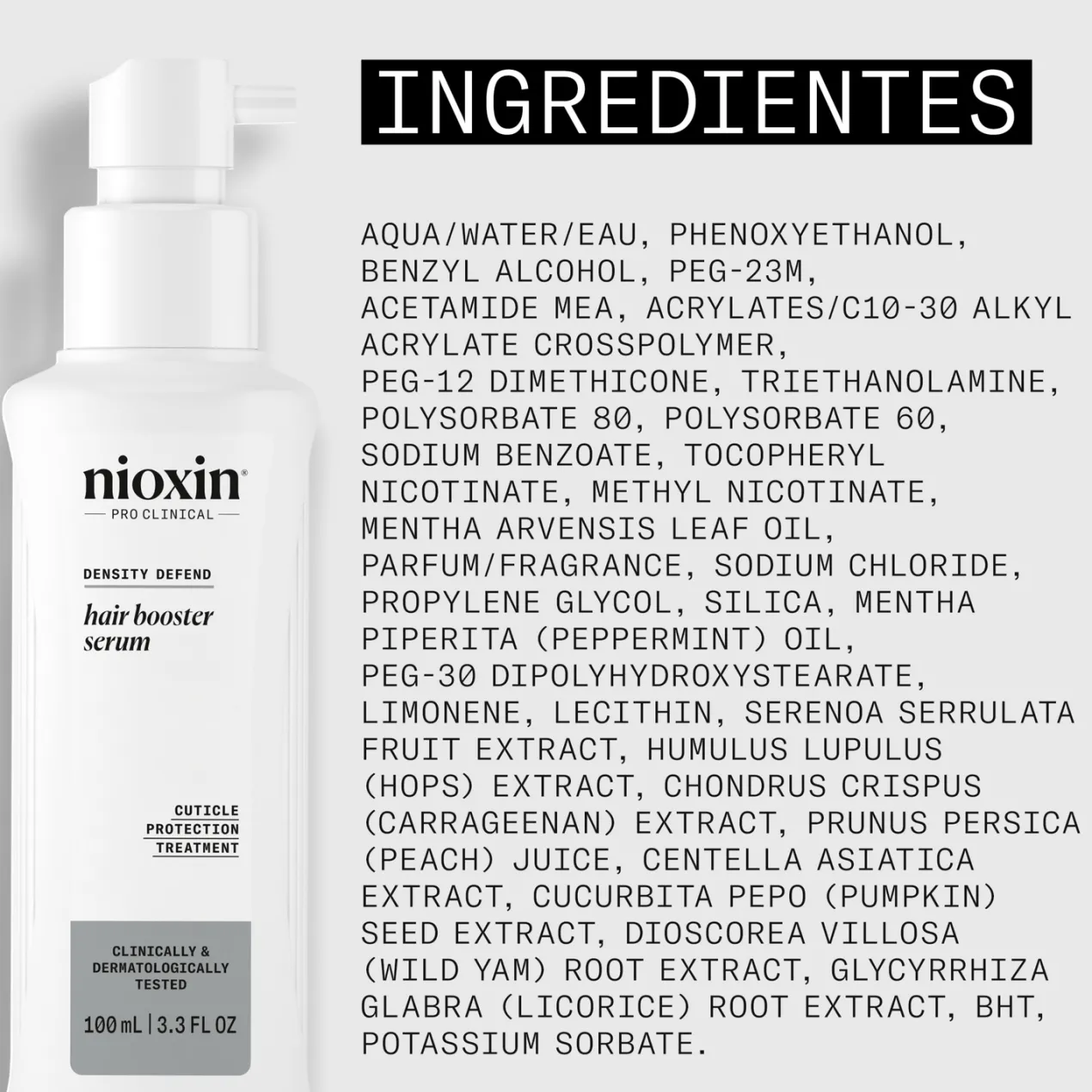 Hair Booster Serum Tratamiento Fortalecedor del Cabello