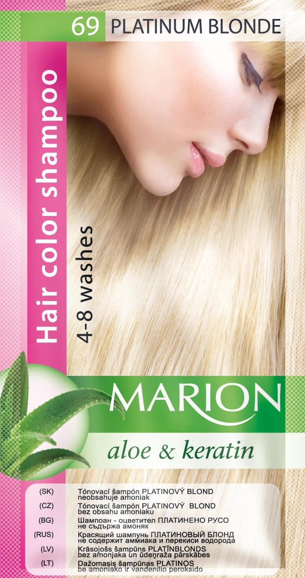 Hair Color Shampoo Coloración Temporal