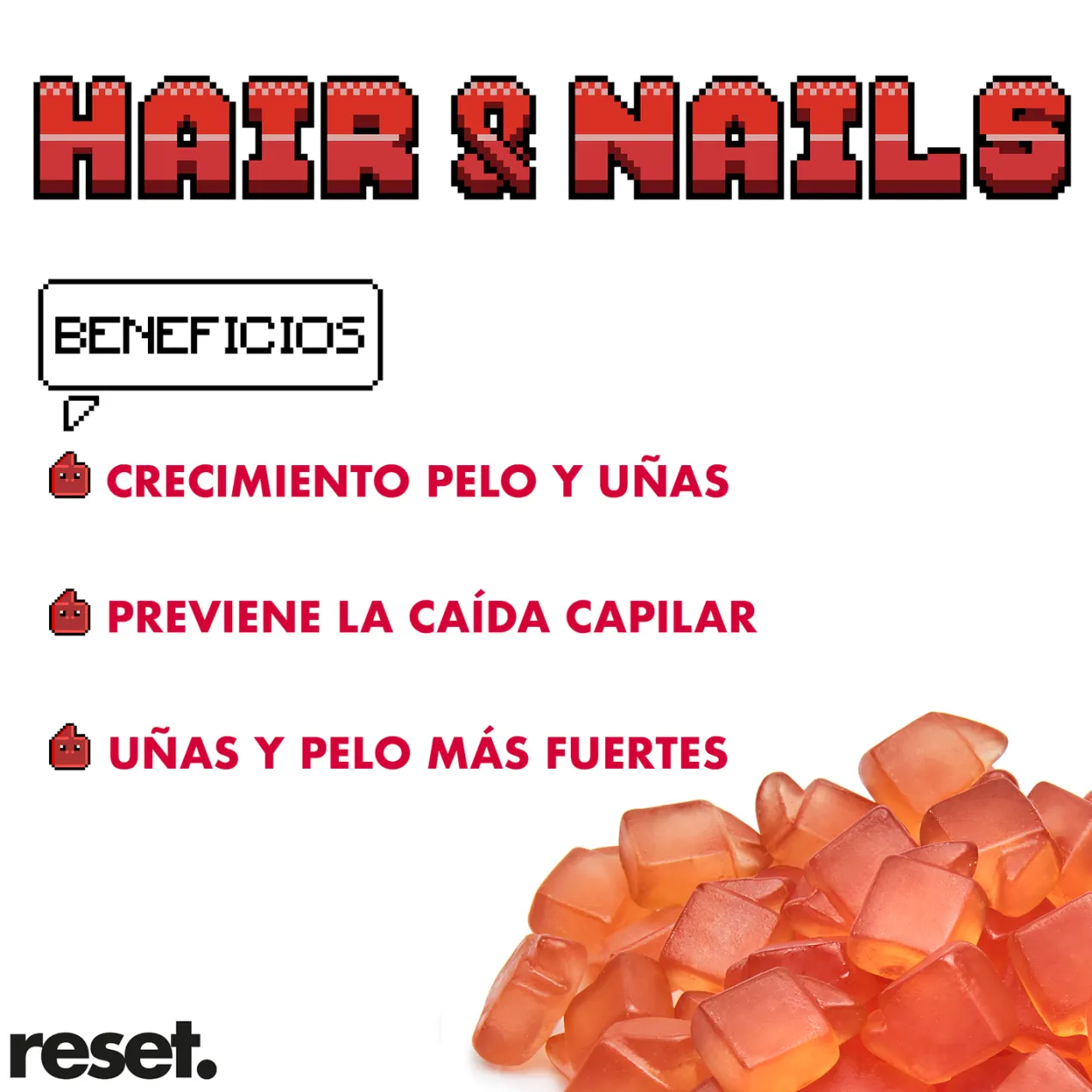 Hair & Nails Vitamin Gummies