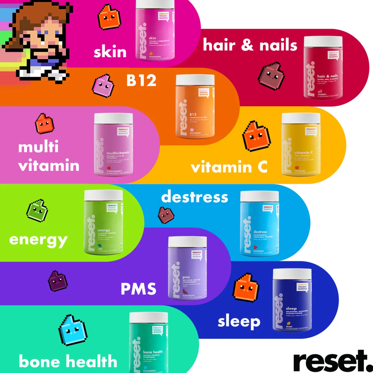 Hair & Nails Vitamin Gummies