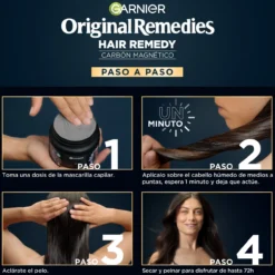 Hair Remedy Mascarilla Hidratación de Carbón Magnético