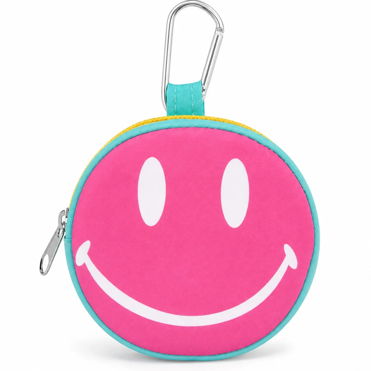 Happy Face Cartera con Mosquetón