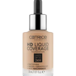 HD Base de Maquillaje Cobertura Líquida