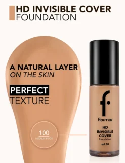 HD Invisible Cover Foundation Base de Maquillaje SPF30