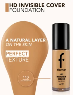 HD Invisible Cover Foundation Base de Maquillaje SPF30