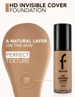 HD Invisible Cover Foundation Base de Maquillaje SPF30