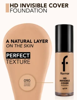 HD Invisible Cover Foundation Base de Maquillaje SPF30