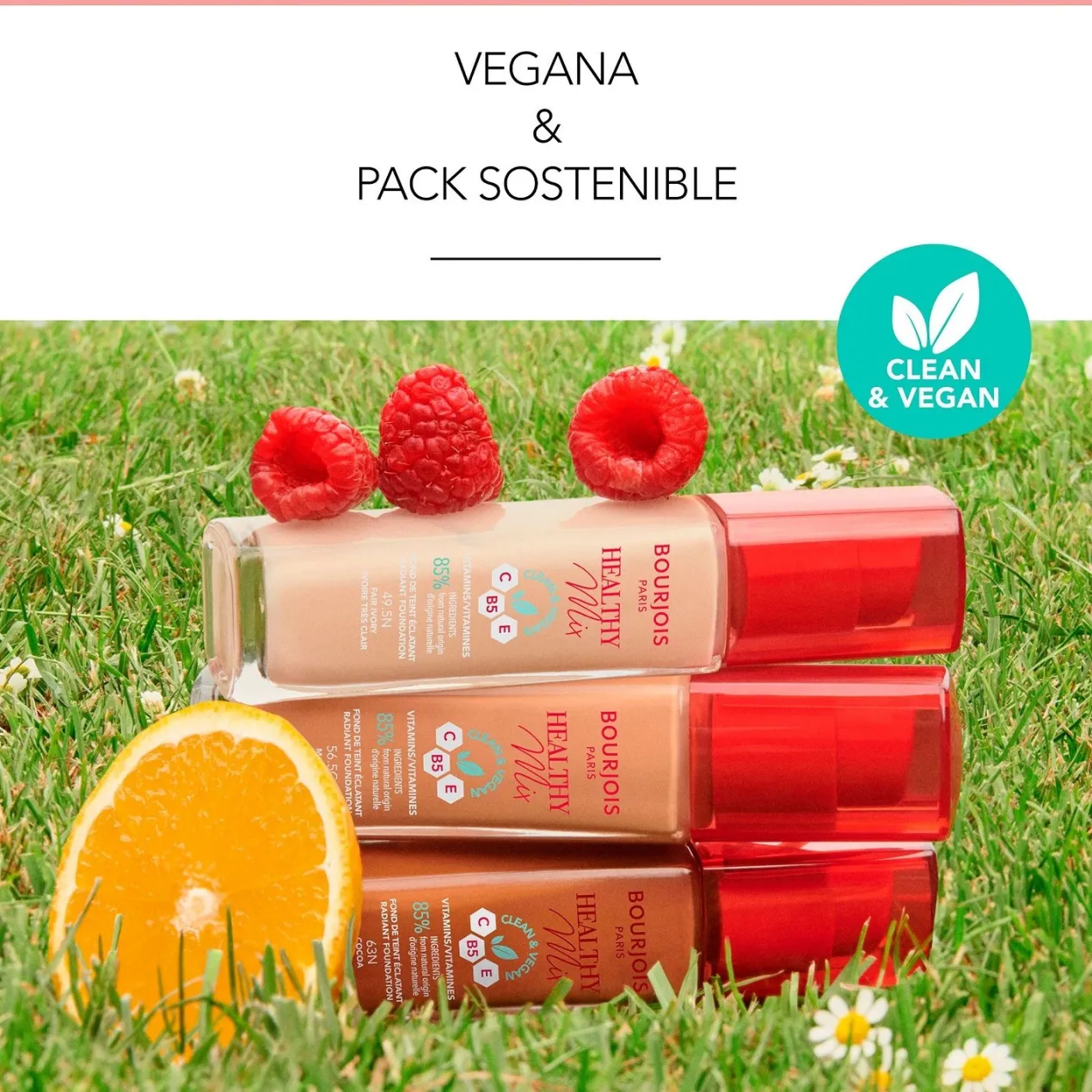 Healthy Mix Clean Foundation Base de Maquillaje