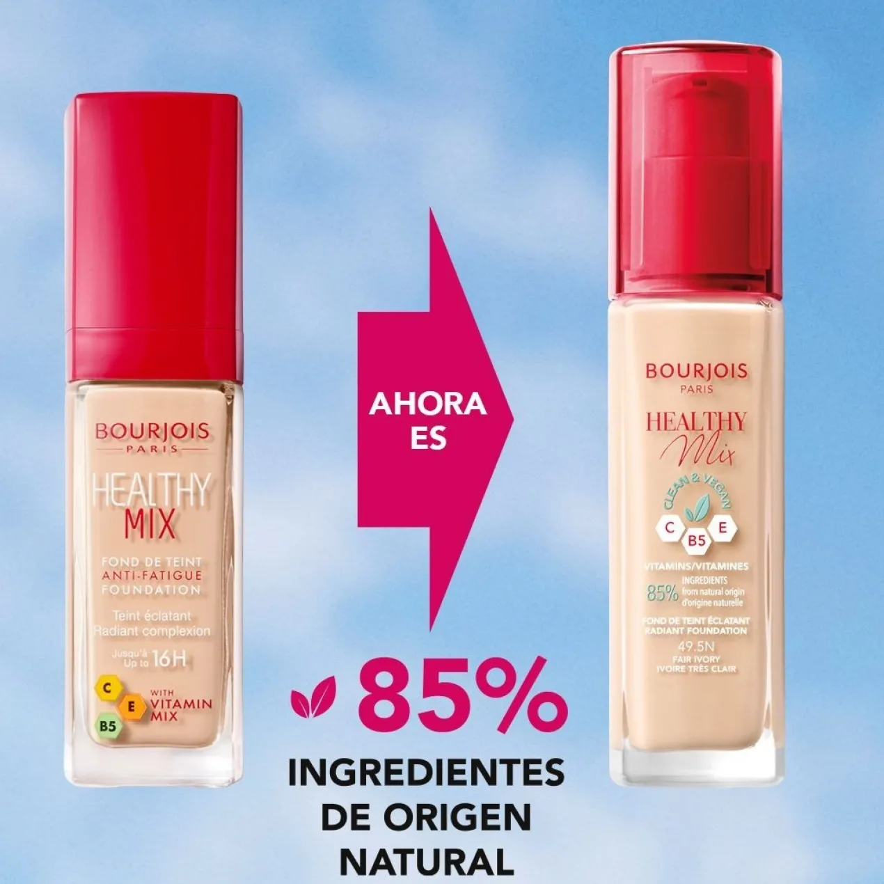 Healthy Mix Clean Foundation Base de Maquillaje