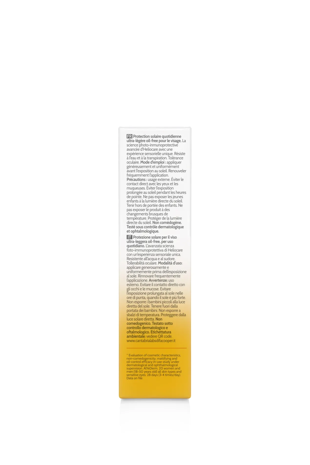 Heliocare 360º Sensation Protector Solar Ultraligero Oil-Free