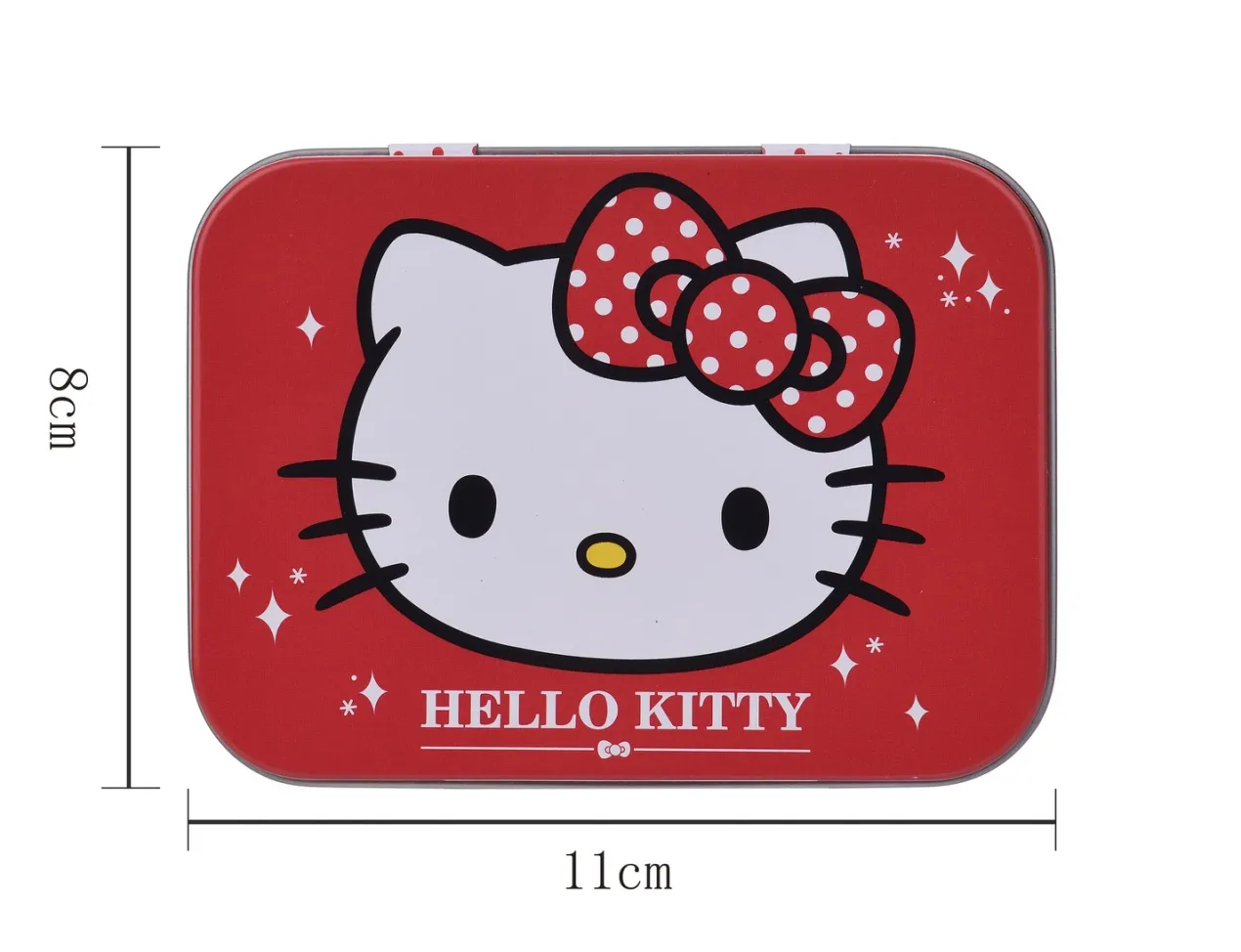 Hello Kitty Caja de Apósitos Brillantes Infantil
