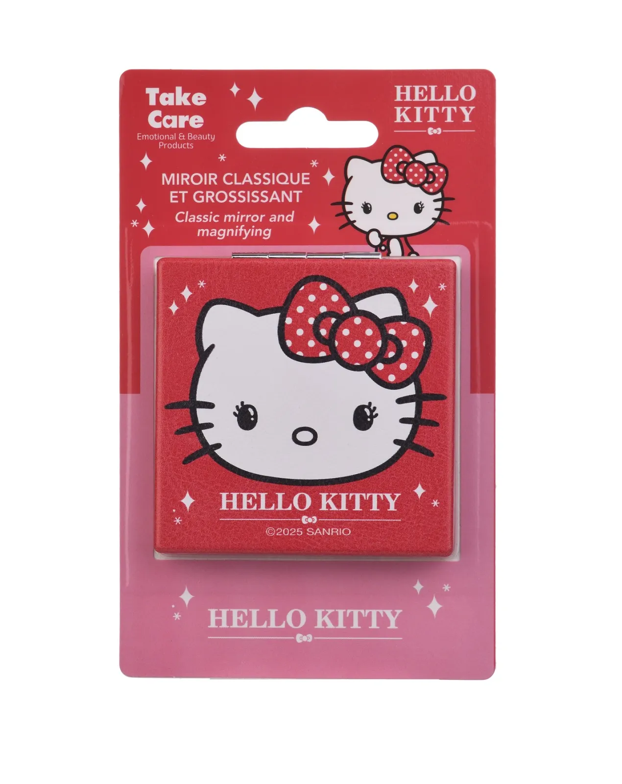 Hello Kitty Espejo Clásico + Espejo de Aumento