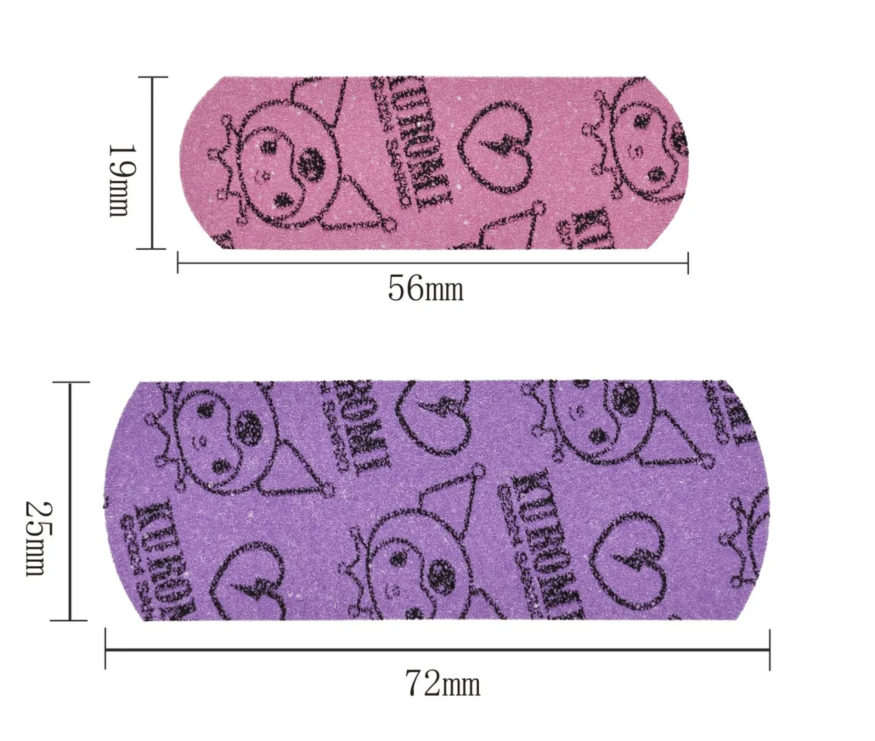 Hello Kitty Kuromi Caja de Apósitos Infantil Brillante