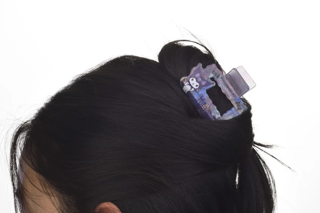 Hello Kitty Kuromi Clip Pequeño para Cabello