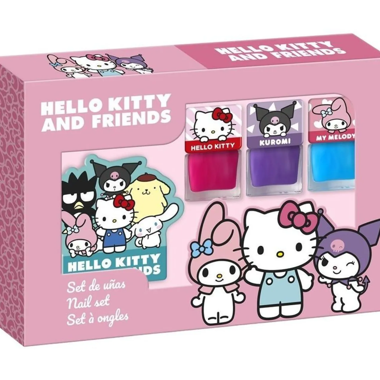 Hello Kitty and Friends Set de Uñas