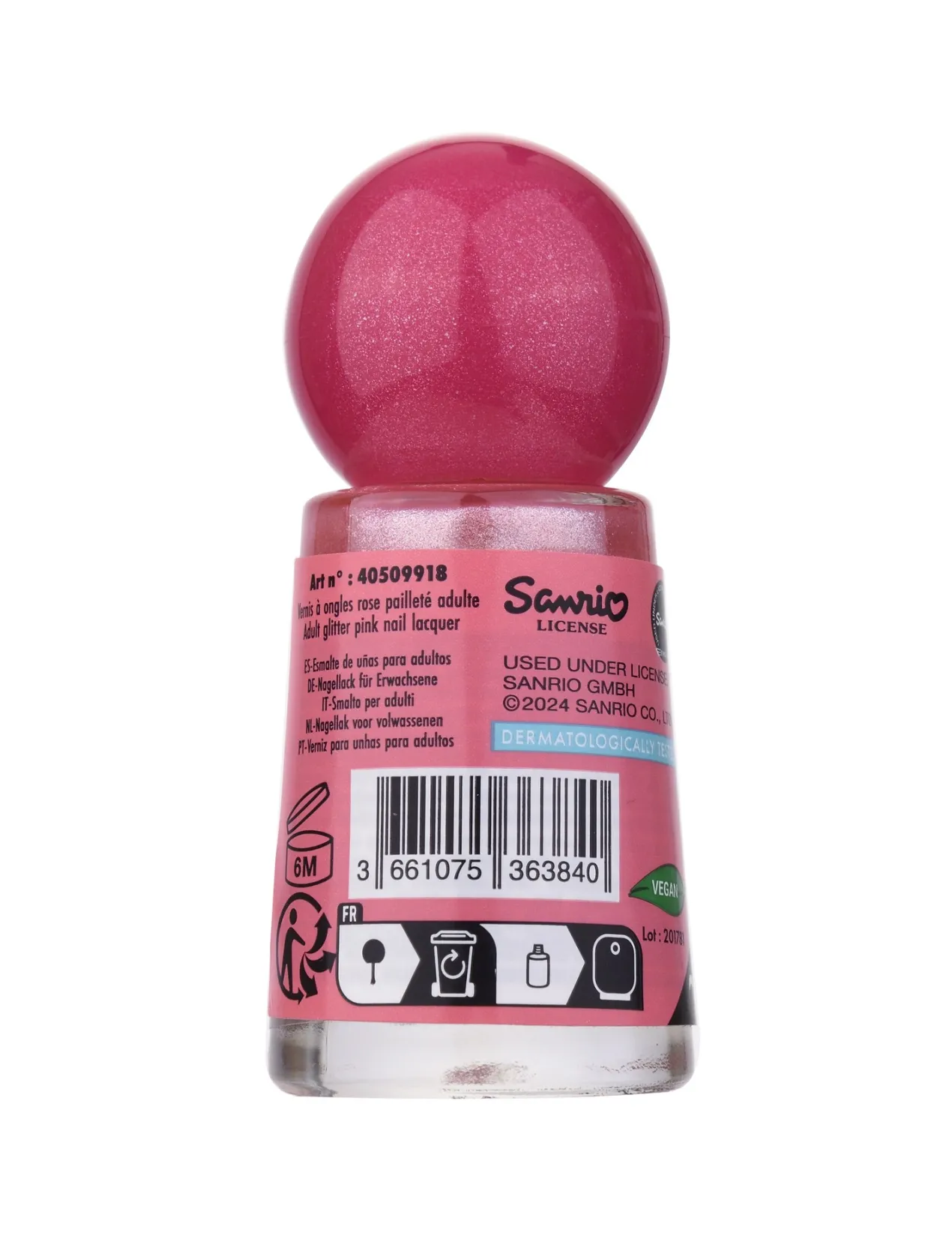 Hello Kitty Esmalte de Uñas para Adultos