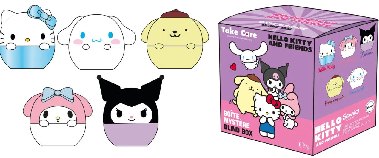 Hello Kitty & Friends Caja Misteriosa Lip Balm