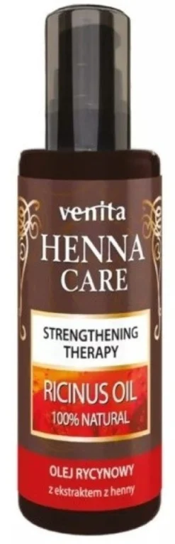 Henna Care Aceite de Ricino Fortalecedor de Cabello, Cuerpo y Uñas