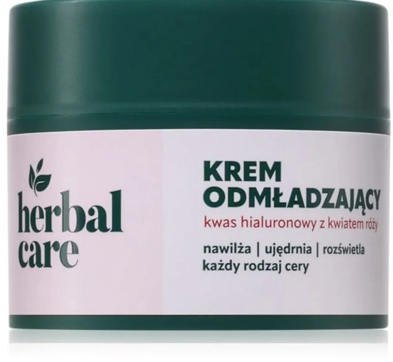 Herbal Care Crema Facial Antiedad con Ácido Hialurónico y Flor de Rosa